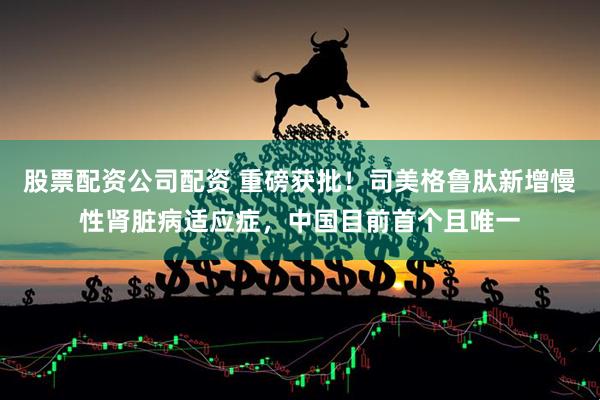 股票配资公司配资 重磅获批！司美格鲁肽新增慢性肾脏病适应症，中国目前首个且唯一